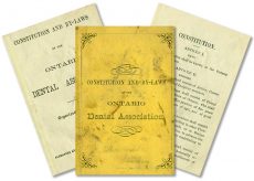 Constitution and By-Laws of the Ontario Dental Association - 1867